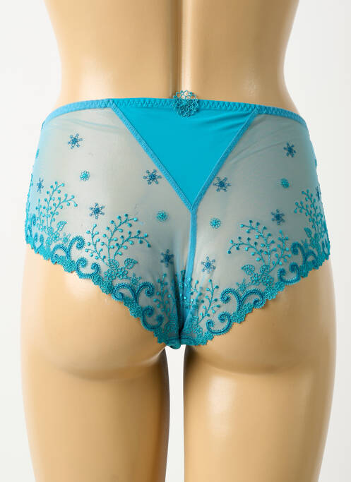 Culotte haute broderie bleu SIMONE PERELE femme