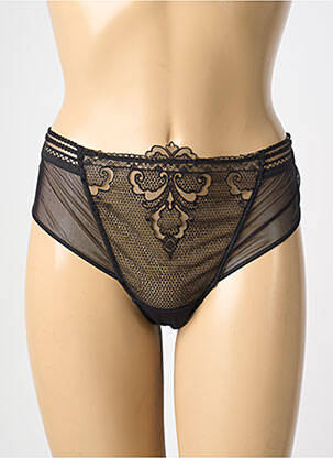 Culotte effet matière satinée noir SIMONE PERELE femme