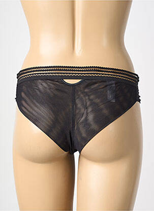 Culotte effet matière satinée noir SIMONE PERELE femme