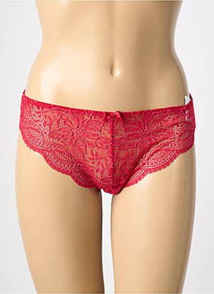 Culotte tissage dentelle rouge SIMONE PERELE femme