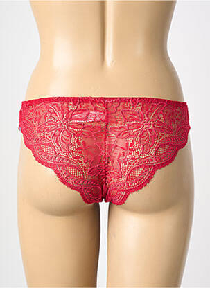 Culotte tissage dentelle rouge SIMONE PERELE femme