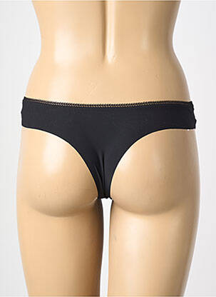 Tanga broderie noir SIMONE PERELE femme