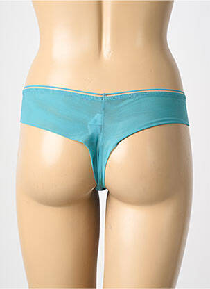 Tanga broderie bleu SIMONE PERELE femme