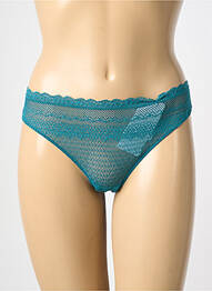 Tanga tanga bleu SIMONE PERELE femme