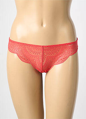 Culotte effet matière satinée orange SIMONE PERELE femme