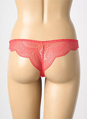 Culotte effet matière satinée orange SIMONE PERELE femme