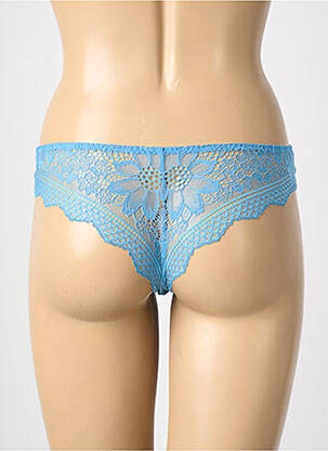 Tanga broderie bleu SIMONE PERELE femme