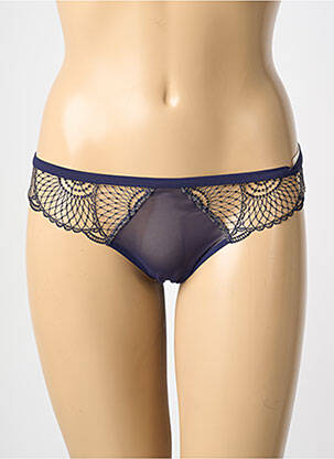 Tanga bleu SIMONE PERELE femme