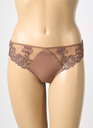 Tanga marron SIMONE PERELE femme