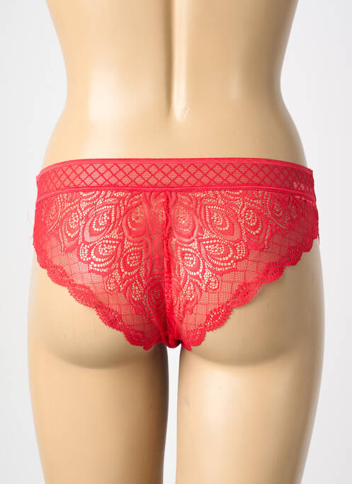 Culotte tissage dentelle rouge SIMONE PERELE femme
