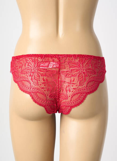 Culotte tissage dentelle rouge SIMONE PERELE femme