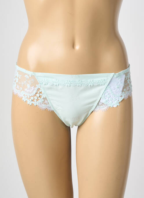 Tanga stretch vert SIMONE PERELE femme