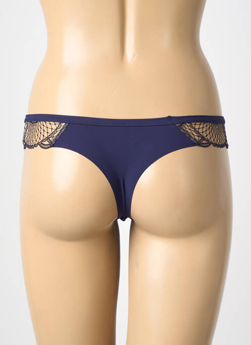 Tanga bleu SIMONE PERELE femme