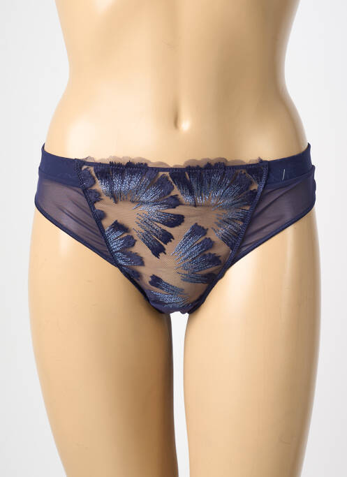 Tanga bleu SIMONE PERELE femme