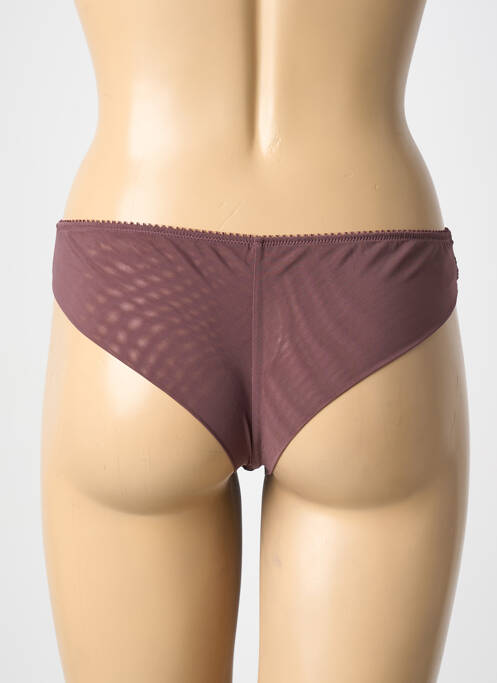 Tanga marron SIMONE PERELE femme