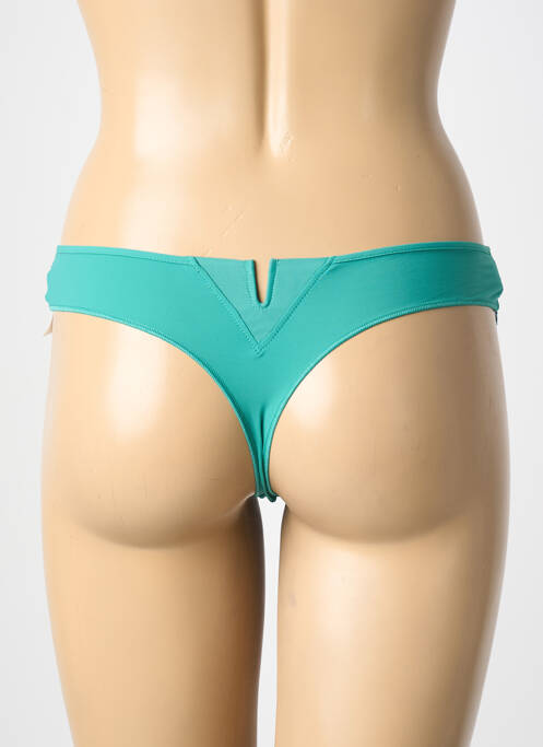 Tanga vert SIMONE PERELE femme