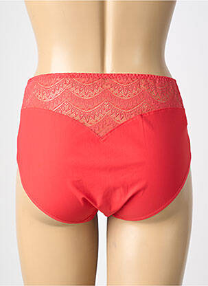 Culotte tissage satiné rouge SIMONE PERELE femme