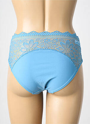 Culotte tissage satiné bleu SIMONE PERELE femme