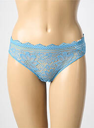 Culotte tissage satiné bleu SIMONE PERELE femme
