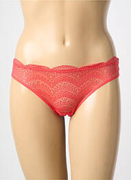 Culotte tissage satiné rouge SIMONE PERELE femme