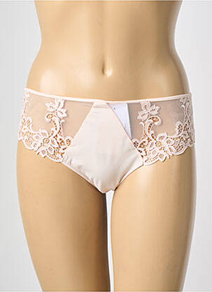 Culotte tissage satiné rose SIMONE PERELE femme
