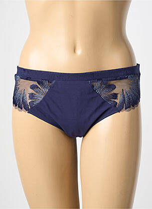 Culotte tissage satiné bleu SIMONE PERELE femme