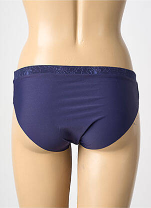 Culotte tissage satiné bleu SIMONE PERELE femme