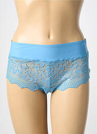 Shorty effet matière satinée bleu SIMONE PERELE femme