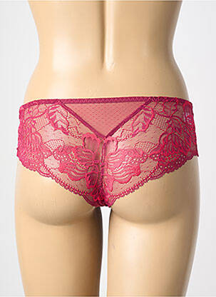 Shorty effet matière satinée rouge SIMONE PERELE femme