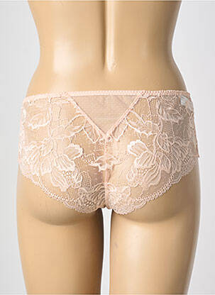 Shorty effet matière satinée rose SIMONE PERELE femme