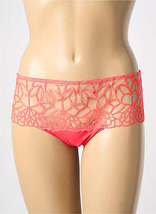 Shorty effet matière satinée rose SIMONE PERELE femme