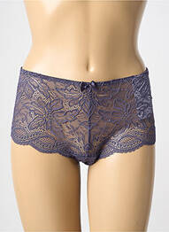 Shorty effet matière satinée violet SIMONE PERELE femme