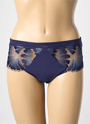Shorty tissage satiné bleu SIMONE PERELE femme