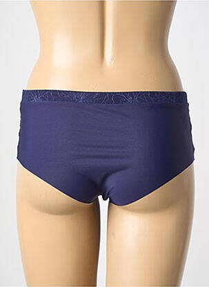 Shorty tissage satiné bleu SIMONE PERELE femme