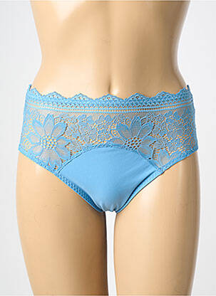 Culotte tissage satiné bleu SIMONE PERELE femme