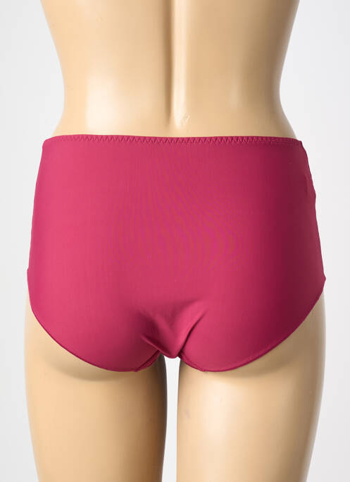 Culotte effet matière satinée rouge SIMONE PERELE femme