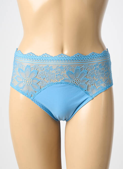 Culotte tissage satiné bleu SIMONE PERELE femme