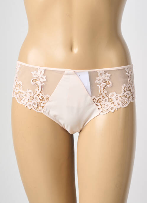 Culotte tissage satiné rose SIMONE PERELE femme