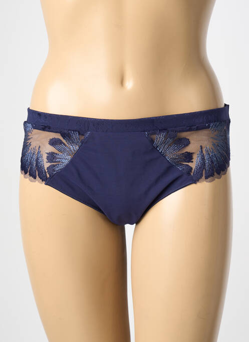 Culotte tissage satiné bleu SIMONE PERELE femme