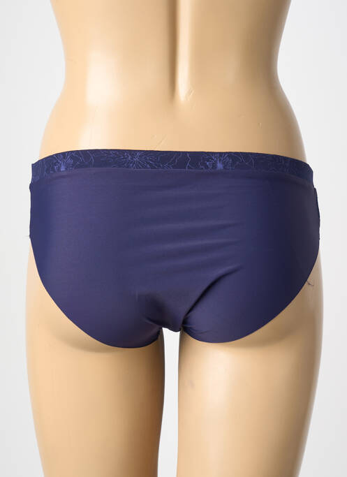 Culotte tissage satiné bleu SIMONE PERELE femme