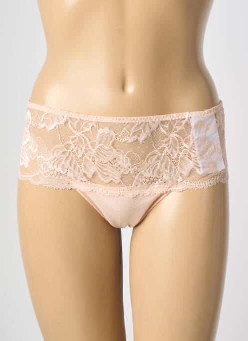 Shorty effet matière satinée rose SIMONE PERELE femme