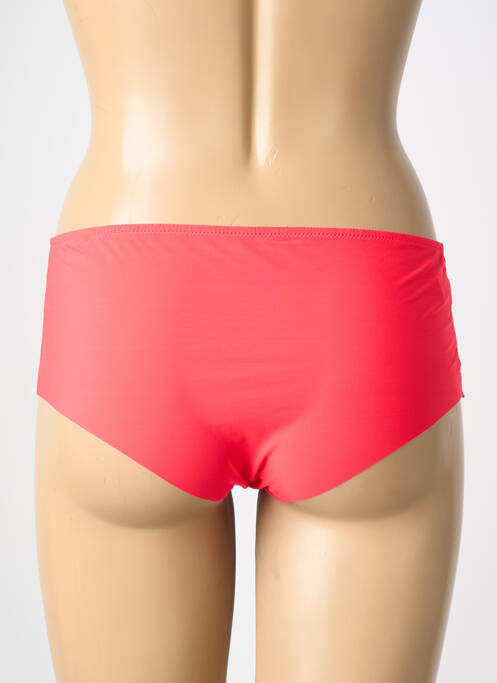 Shorty effet matière satinée rose SIMONE PERELE femme