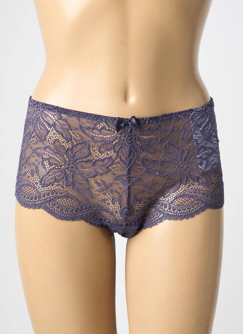Shorty effet matière satinée violet SIMONE PERELE femme