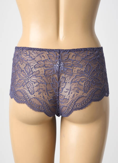 Shorty effet matière satinée violet SIMONE PERELE femme