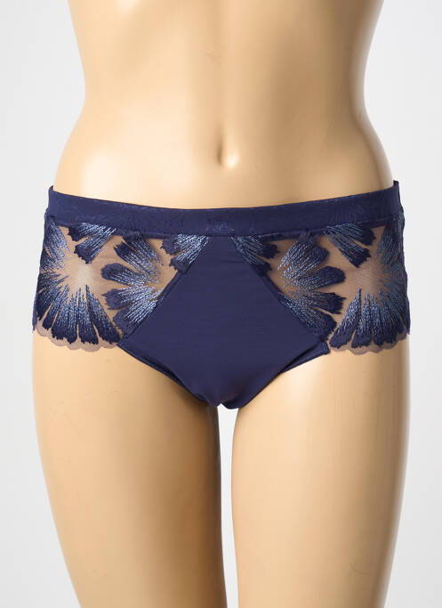 Shorty tissage satiné bleu SIMONE PERELE femme