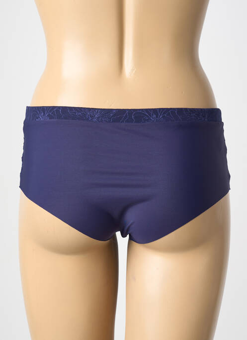 Shorty tissage satiné bleu SIMONE PERELE femme