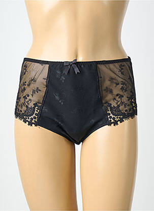 Culotte haute bi-matiére noir SIMONE PERELE femme