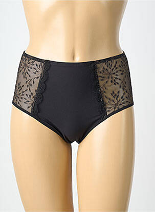 Culotte haute bi-matiére noir SIMONE PERELE femme