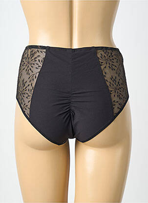 Culotte haute bi-matiére noir SIMONE PERELE femme