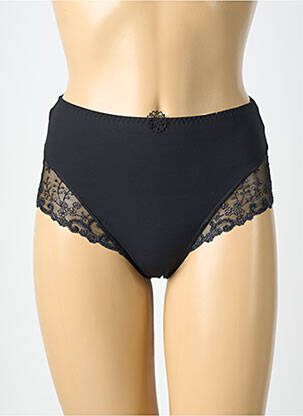Culotte haute bi-matiére noir SIMONE PERELE femme